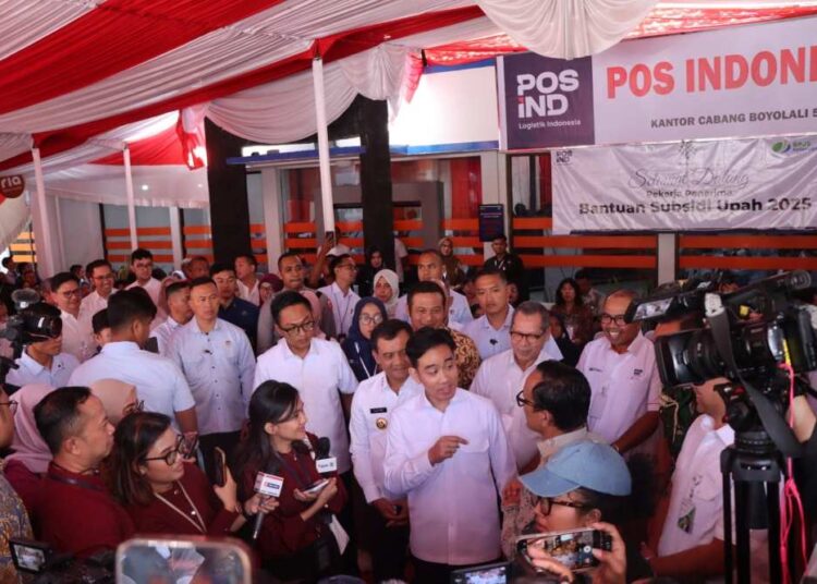 Gibran Bagikan BSU di Boyolali, Kapolres Boyolali Pastikan Kegiatan Berjalan Lancar