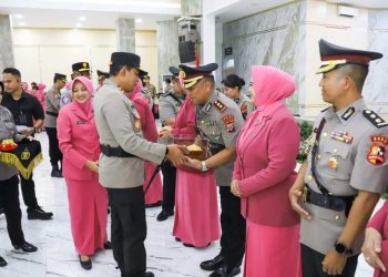 Kapolda Jateng Pimpin Sertijab Pejabat Baru di Mapolda