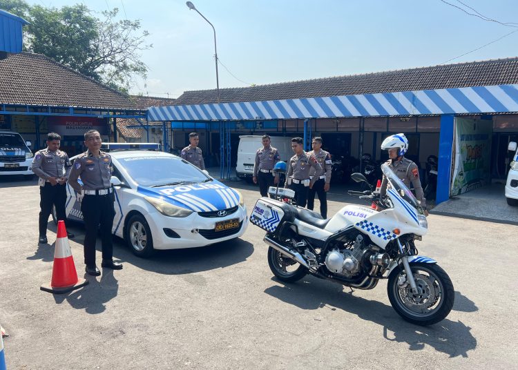 Sat Lantas Polres Wonogiri Gelar Pelatihan Pengawalan VVIP