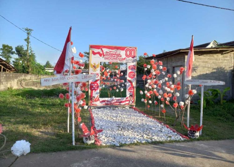 Lomba Hias RT Berhadiah Kambing, Warga Trenceng Antusias Hias Kampung