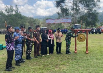 Dandim Gunungkidul Tutup TMMD Sengkuyung Tahap III di Nglegi