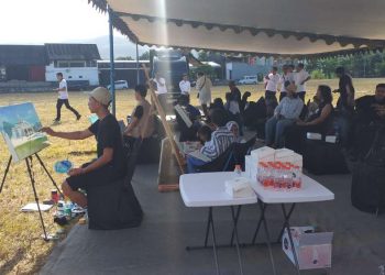 Puluhan Seniman Ramaikan Lukis Bersama di Museum SBY-ANI