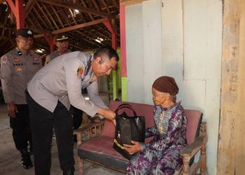 Bansos Polri Peduli, Kapolres Boyolali Eratkan Silaturahmi Lewat Aksi Sosial