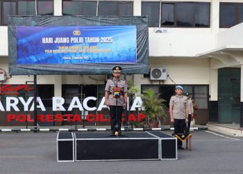 Hari Juang Polri, Polresta Cilacap Teguhkan Komitmen Integritas dan Pengabdian