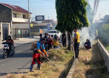 Polsek Banyudono Bersama Forkopimcam Gelar Kerja Bakti Sambut HUT RI