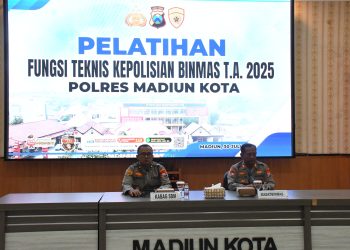 Polres Madiun Kota Tingkatkan Profesionalisme Lewat Pelatihan Fungsi Teknis Binmas