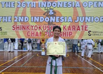 Petra Abimanyu, Karateka 12 Tahun yang Harumkan Nama Madiun di Ajang Nasional