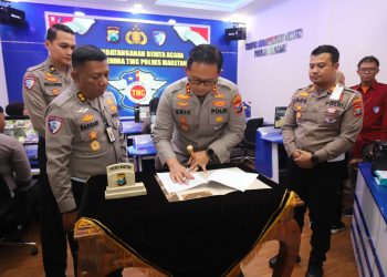 Polres Magetan Resmikan Gedung TMC “Setia”, 41 CCTV Pantau Lalu Lintas Secara Real-Time
