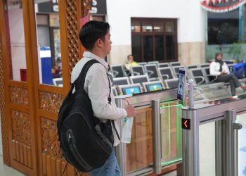 KAI Daop 7 Madiun Terapkan Face Recognition di Stasiun Madiun, Akses Penumpang Lebih Cepat