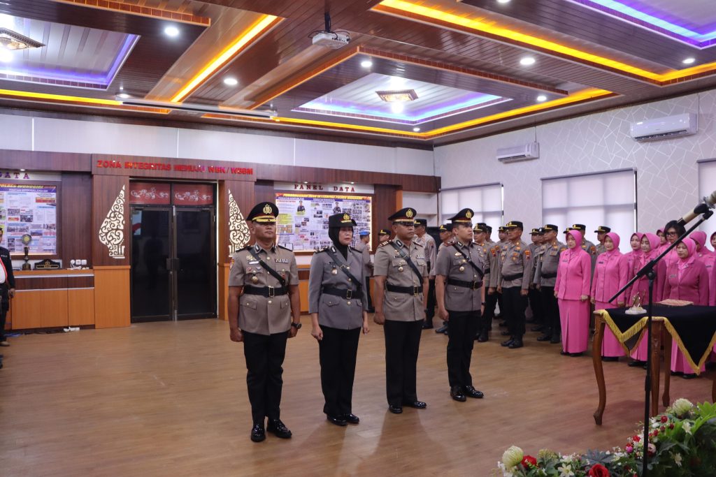Rotasi Jabatan di Polres Wonogiri: Kabag SDM dan Kasat Binmas Berganti
