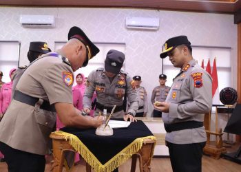 Rotasi Jabatan di Polres Wonogiri: Kabag SDM dan Kasat Binmas Berganti