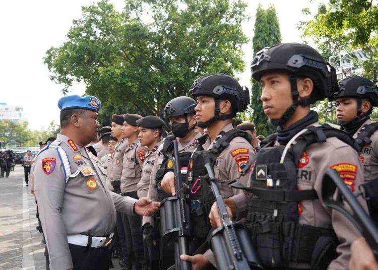 Polda Jateng Pastikan Pengamanan Aksi Buruh di Semarang Berlangsung Humanis