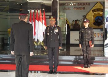 Wakapolda Jateng Pimpin Upacara HUT ke-80 Kemerdekaan RI