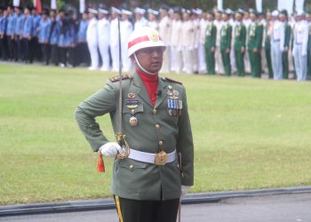 Dandim Gunungkidul Pimpin Detik-Detik Proklamasi HUT RI ke-80 di Gedung Agung