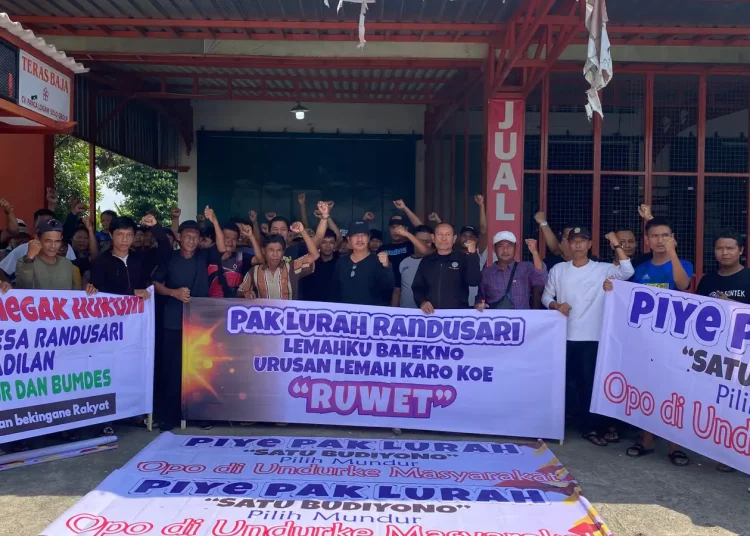 Parah! Tanah Kas Desa Dijadikan Agunan, Warga Randusari Desak Kades Mundur