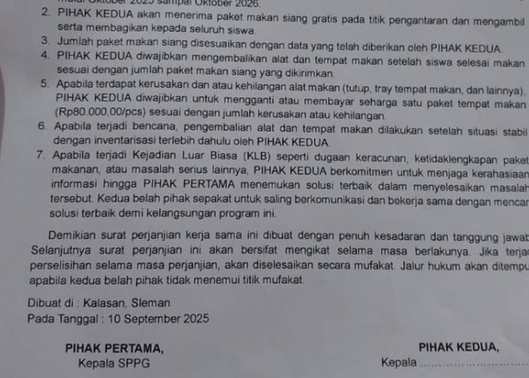 Orang Tua Diminta Diam Jika Siswa Keracunan MBG, Bupati Sleman Angkat Bicara