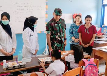 Dandim 0730/Gunungkidul pantau distribusi makan bergizi gratis di SD Kanisius