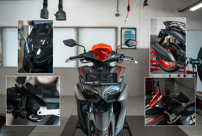 Dukung Tren Modifikasi, Yamaha Hadirkan Aksesori Resmi untuk Maxi Series