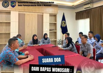 Doa Bersama di Bapas Wonosari Tekankan Persatuan Bangsa