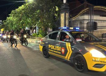 Patroli Skala Besar Digelar TNI-Polri-Satpol PP, Magetan Tetap Kondusif di Tengah Dinamika Nasional