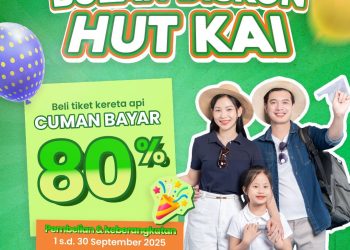 KAI Daop 7 Madiun Rayakan HUT ke-80 dengan Promo Tiket, Lomba Fotografi, dan Benefit Khusus