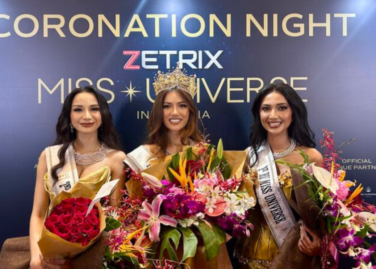 Sanly Liu, Miss Universe Indonesia 2025 yang Debut di Dunia Pageant