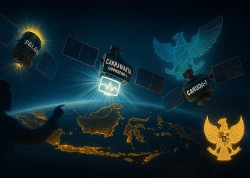 Tahukah Kamu: Indonesia Punya Satelit ‘Garuda’ dan ‘Cakrawarta’ di Ruang Angkasa