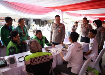 Sinergitas TNI-Polri dan Driver Ojek Daring: Bersama Menjaga Kamtibmas Tulungagung