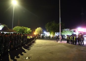 Patroli Skala Besar di Wonogiri, TNI-Polri Pastikan Keamanan Warga