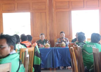 Driver Ojol Sepakat Jaga Kamtibmas Wonogiri