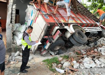 Pejalan Kaki Lansia Tewas Tertabrak Truk di Jatisrono Wonogiri