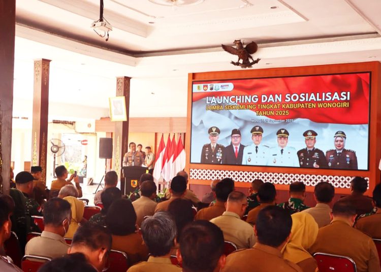 Lomba Siskamling 2025 Dimulai, Kapolres Wonogiri Ajak Warga Jaga Kamtibmas