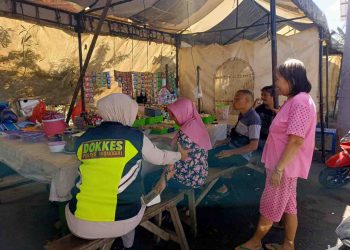 Patroli Kesehatan, Polres Wonogiri Layani Pemeriksaan Gratis Warga