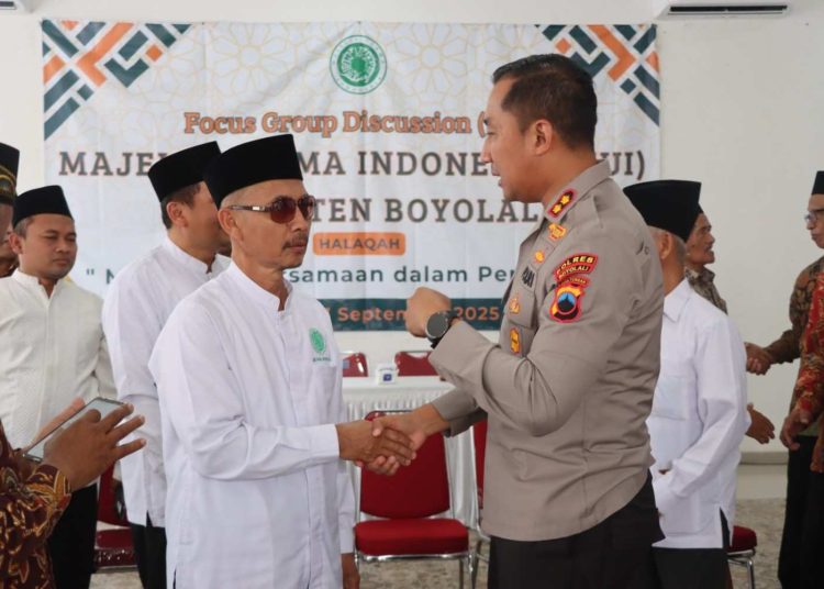 Merajut Persatuan, MUI Boyolali Gelar FGD Bersama Polres dan Tokoh Agama