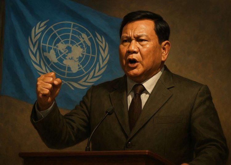 Di PBB, Prabowo Desak Dunia Akui Palestina dan Akhiri Perang Gaza