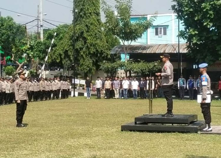 Kapolres Boyolali Pimpin Apel Kesiapan Pengamanan Aksi Damai Mahasiswa