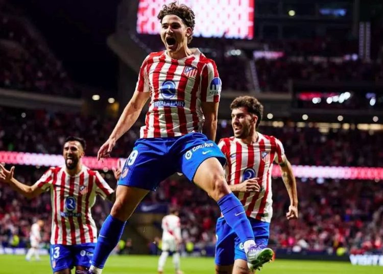 Atletico Madrid Berhasil Tekuk Rayo Vallecano 3-2 Lewat Hattrick Julian Alvarez