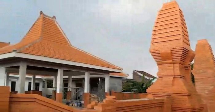 Nuansa Majapahit Hadir di Mojokerto, Kantor Baru Kelurahan Sawahan Dibangun Rp1,7 Miliar