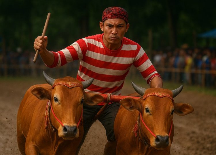 “Karapan Sapi Madura: Tradisi Abadi yang Terus Berlari Mengikuti Zaman”