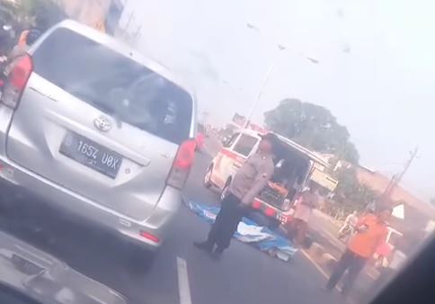 Kecelakaan di Jalan Solo–Sragen, Seorang Pengendara Motor Tewas