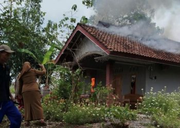 Rumah di Gunungkidul Ludes Terbakar, Kerugian Capai Rp50 Juta