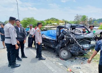 Sopir Pikap Tewas dalam Adu Banteng dengan Bus Pariwisata di Bantul