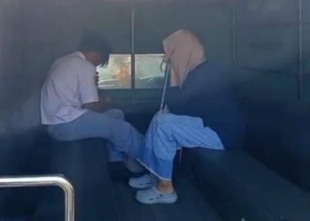 Warga Gerebek Pelajar Diduga Mesum di Mobil Terparkir di Area Masjid Quba Madiun