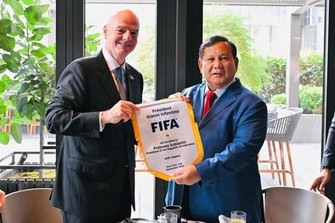 Prabowo dan FIFA Kolaborasi Majukan Sepak Bola Nasional