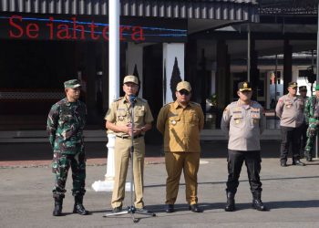 Bupati Wonogiri, Sinergi Kunci Jaga Keamanan, TNI-Polri Patroli Skala Besar