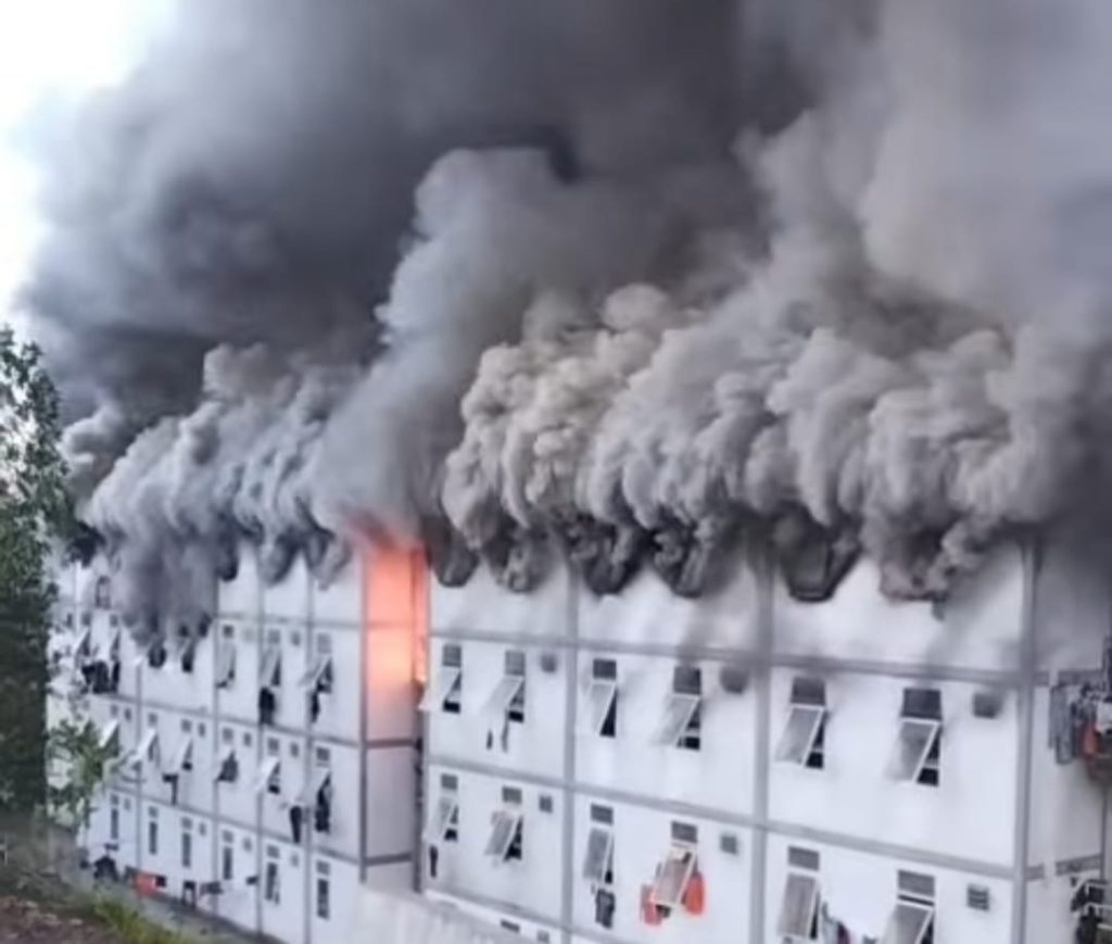 Kebakaran Hunian Pekerja IKN , Lahap Tower 14