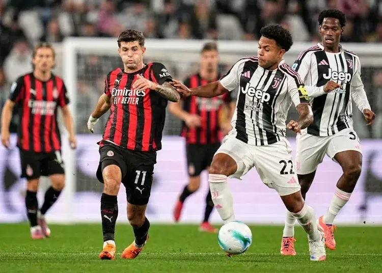 Laga Panas Tanpa Pemenang, Juventus Tahan Imbang AC Milan