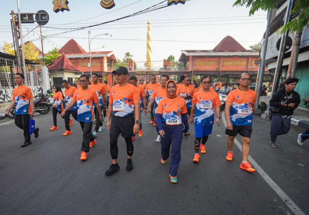 1.422 Peserta Ramaikan “Run For Resilience” di Mojokerto, Momentum Peringatan Bulan PRB 2025