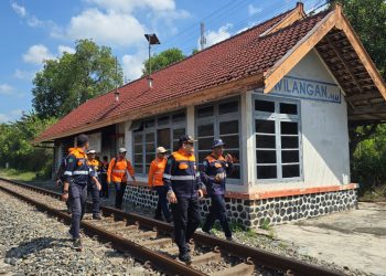 KAI Daop 7 Madiun Tingkatkan Kewaspadaan Hadapi Musim Hujan di Jalur KA