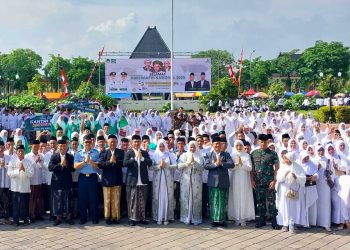Bupati Hari Wuryanto Ajak Santri Jaga Persatuan dan Peradaban Bangsa di Hari Santri 2025
